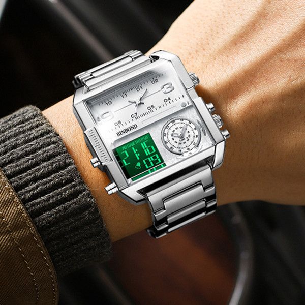 new gold watch women brand luxury creative square watches ladies fashion dual display watch men watches gold steel sport square digital, Slivery;golden
new gold watch women brand luxury creative square watches ladies fashion dual display watch men watches gold steel sport square digital, Slivery;golden