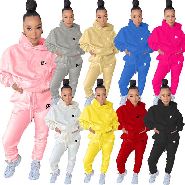 women two-piece hooded hoodies tracksuits embroidery logo thick fleece two pieces tracksuit r8822 casual fashion pullover streetwear sweatsh, Gray
women two-piece hooded hoodies tracksuits embroidery logo thick fleece two pieces tracksuit r8822 casual fashion pullover streetwear sweatsh, Gray