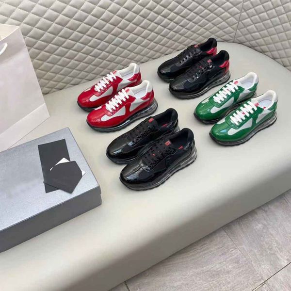 casual shoes new america cup patent leather sneakers prax 01 rubber nylon mesh men women outdoor runner lace versatile cushioning breathable, Black
casual shoes new america cup patent leather sneakers prax 01 rubber nylon mesh men women outdoor runner lace versatile cushioning breathable, Black