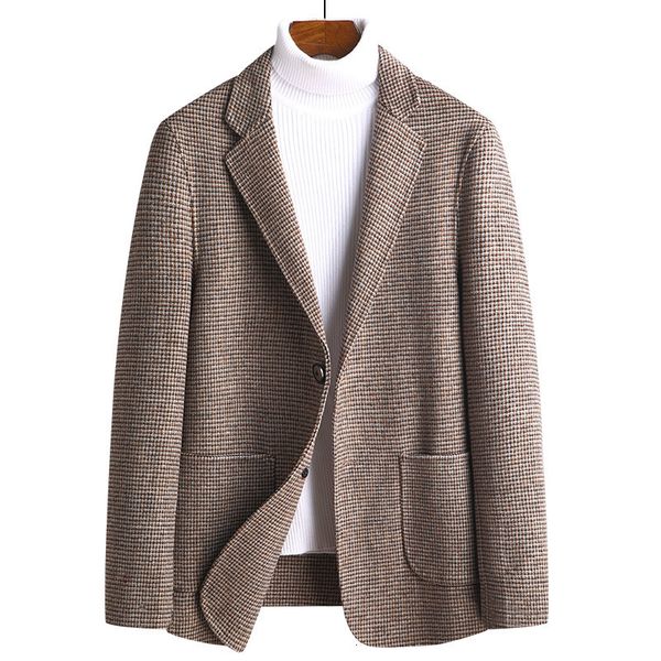 men's suits blazers mrmt brand handmade tweed wool cashmere small nizi blazer men overcoat for male jackets 230222, White;black
men's suits blazers mrmt brand handmade tweed wool cashmere small nizi blazer men overcoat for male jackets 230222, White;black