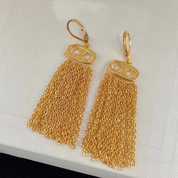 absolutely the latest hit dangle earrings. 18k gold plated waterfall tassels. clear and bright brass logo, luxury earring designer for women, Silver
absolutely the latest hit dangle earrings. 18k gold plated waterfall tassels. clear and bright brass logo, luxury earring designer for women, Silver