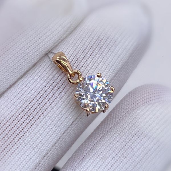 pendant necklaces real 18k white gold 1ct necklace 6 5mm vvs lab diamond rose fine jewelry for women engagement gift au750 230223, Silver
pendant necklaces real 18k white gold 1ct necklace 6 5mm vvs lab diamond rose fine jewelry for women engagement gift au750 230223, Silver