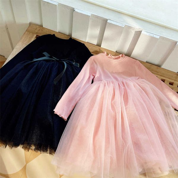 girl's dresses long sleeve kids dresses for girls korean style mesh dress with bow spring autumn children clothes dt698 g230222, Red;yellow
girl's dresses long sleeve kids dresses for girls korean style mesh dress with bow spring autumn children clothes dt698 g230222, Red;yellow