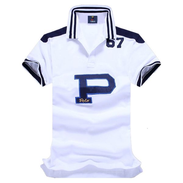 men's polos shirt solid casual cotton highend summer slim fit embroidery short sleeve 230223, White;black
men's polos shirt solid casual cotton highend summer slim fit embroidery short sleeve 230223, White;black