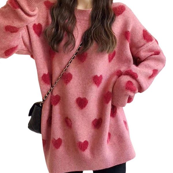 women's sweaters arrival fashion spring autumn women sweater loose long sleeve casual flocking harajuku love heart knitt pullover femal, White;black
women's sweaters arrival fashion spring autumn women sweater loose long sleeve casual flocking harajuku love heart knitt pullover femal, White;black