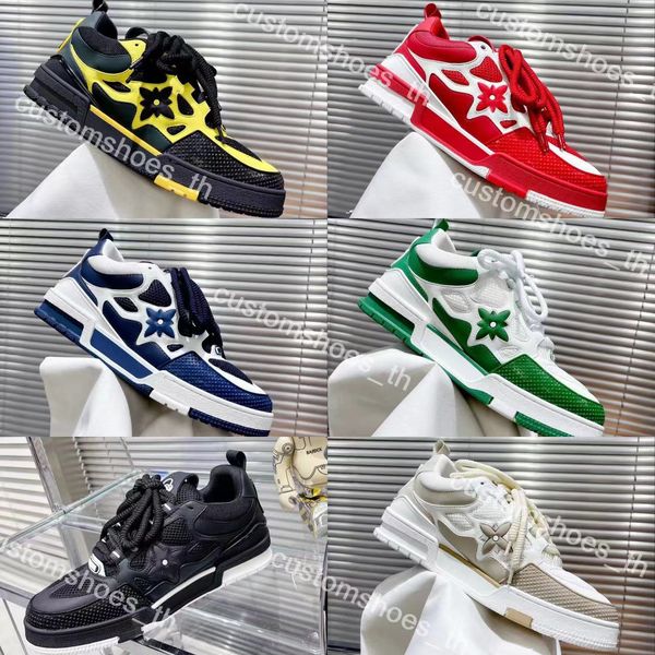 designer casual shoes men skate sneakers rubber platform trainers leather sneaker printed multicolor lace-up fashion running shoe outdoor 38, Black
designer casual shoes men skate sneakers rubber platform trainers leather sneaker printed multicolor lace-up fashion running shoe outdoor 38, Black