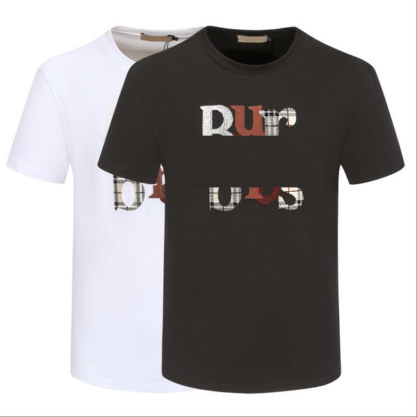 summer new men's and women's same style cotton short sleeve t-shirt bt color letters simple round neck tide brand short sleeve t-s, White;black
summer new men's and women's same style cotton short sleeve t-shirt bt color letters simple round neck tide brand short sleeve t-s, White;black