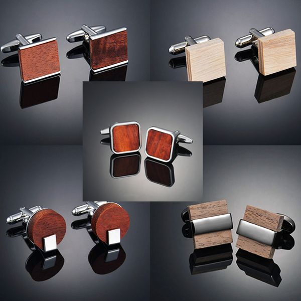 cuff links square wooden cufflinks for high end men s french business cuffs solid wood pattern sleeve nails customization 230223, Silver
cuff links square wooden cufflinks for high end men s french business cuffs solid wood pattern sleeve nails customization 230223, Silver