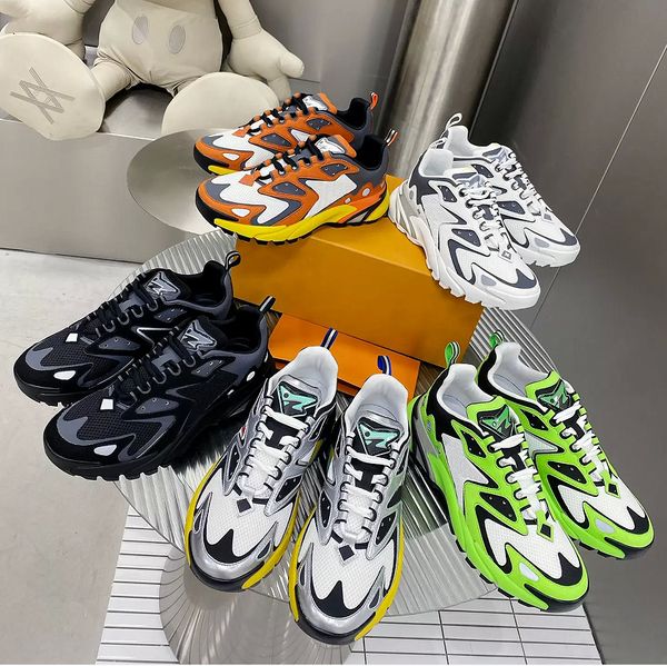 runner tatic casual shoes luxury men sneakers breathable mesh trainers retro calfskin sneakers fashion look outdoor shoe, Black
runner tatic casual shoes luxury men sneakers breathable mesh trainers retro calfskin sneakers fashion look outdoor shoe, Black