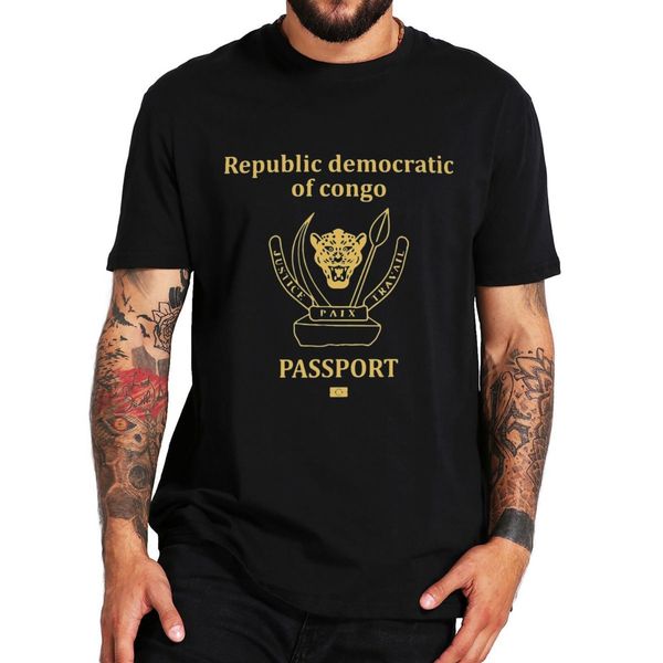 men's tshirts drc passport congo t shirt lovers tshirt 100 cotton casual tee shirts 230223, White;black
men's tshirts drc passport congo t shirt lovers tshirt 100 cotton casual tee shirts 230223, White;black