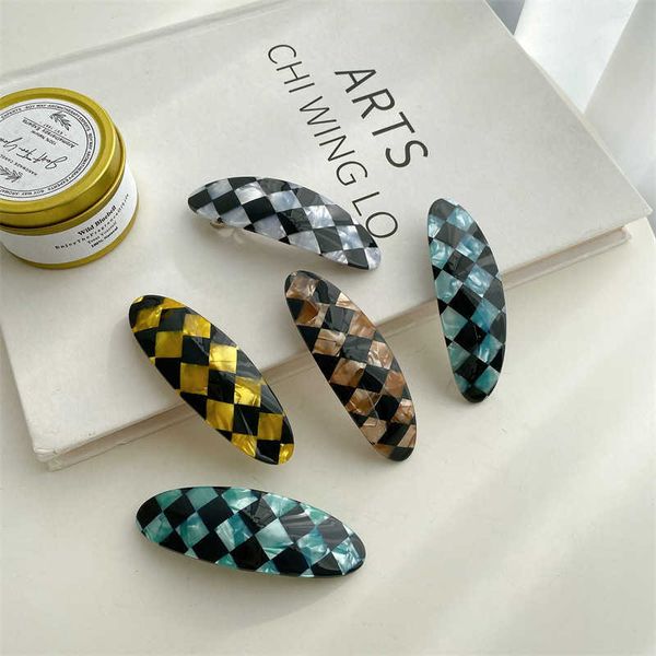 hair clips barrettes new korean temperament imitation acetic acid checkerboard hairpin fashion tortoise shell hair accessories for woman gir, Golden;silver
hair clips barrettes new korean temperament imitation acetic acid checkerboard hairpin fashion tortoise shell hair accessories for woman gir, Golden;silver