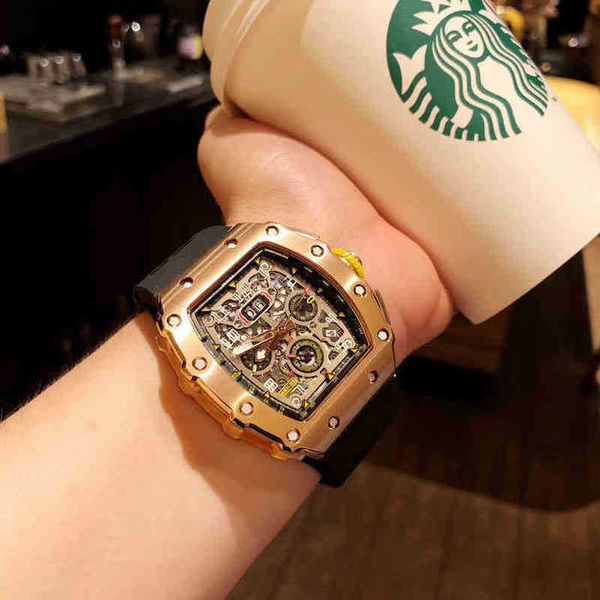 fully same luxury rm011 mens calendar mechanics r watch the richa multifunctional barrel silicone shaped automat millerwatch mechanical, Black;brown
fully same luxury rm011 mens calendar mechanics r watch the richa multifunctional barrel silicone shaped automat millerwatch mechanical, Black;brown