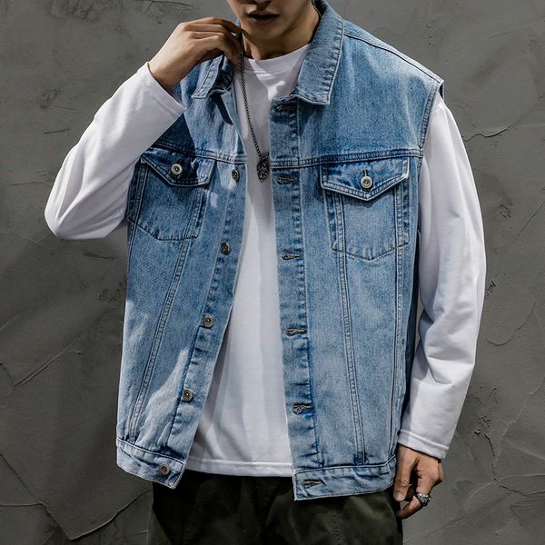 men's vests veste sans manche homme mens vest jackets sleeveless denim men cotton fashion comfort 230223, Black;white
men's vests veste sans manche homme mens vest jackets sleeveless denim men cotton fashion comfort 230223, Black;white