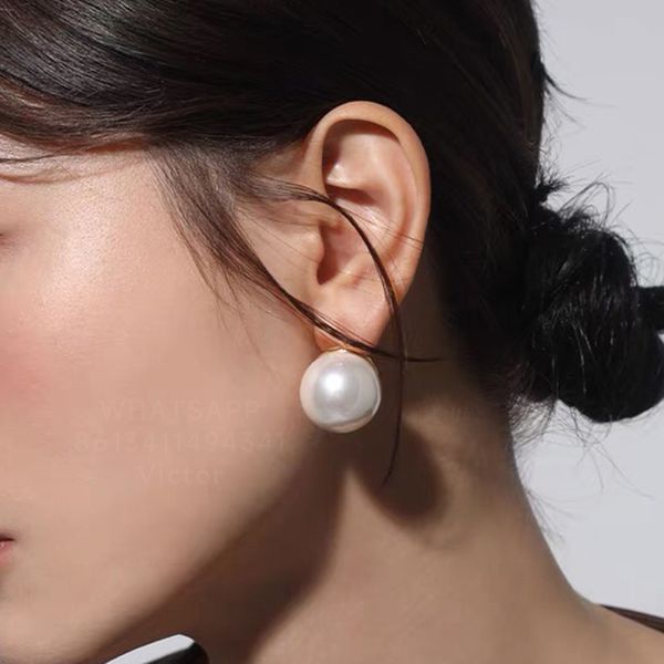 botiega sphere earrings designer studs dangle for woman gold plated 18k pearls highest counter quality never fade anniversary gift 012, Silver
botiega sphere earrings designer studs dangle for woman gold plated 18k pearls highest counter quality never fade anniversary gift 012, Silver