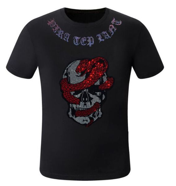 male casual men's solid color fashion brand men's designer rhinestone men's t-shirts, White;black
male casual men's solid color fashion brand men's designer rhinestone men's t-shirts, White;black