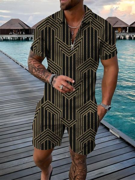 tracksuit zipper mens suit tracksuits summer polo oversized piece sets for men business casual 3d printed fashion outfits pitr, Gray
tracksuit zipper mens suit tracksuits summer polo oversized piece sets for men business casual 3d printed fashion outfits pitr, Gray