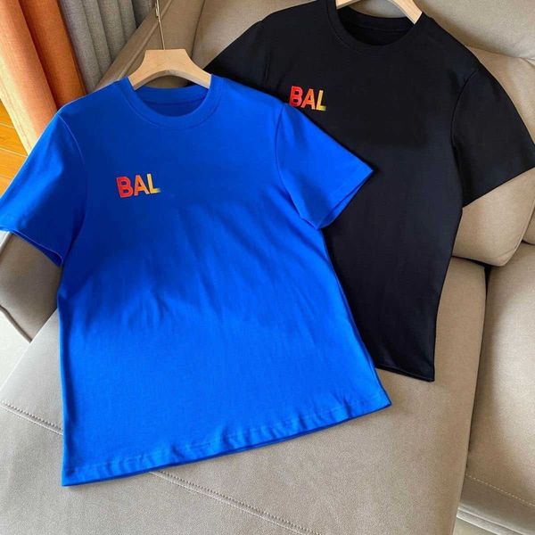 spring and summer designer balencigas women t shirt color letter printing short-sleeved fashion men and women's same pure cotton round, White;black
spring and summer designer balencigas women t shirt color letter printing short-sleeved fashion men and women's same pure cotton round, White;black