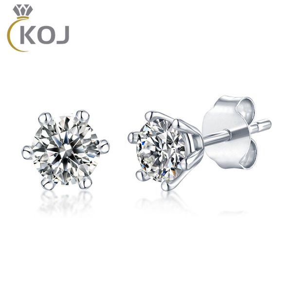 stud koj 0.5 carat 5.0mm stud earrings for women 100% 925 sterling silver sparkling bridal wedding jewelry gifts 230223, Golden;silver
stud koj 0.5 carat 5.0mm stud earrings for women 100% 925 sterling silver sparkling bridal wedding jewelry gifts 230223, Golden;silver
