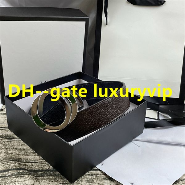 

genuine leather belt luxury men's designer big cake three bars luxury gold buckle women's belts two-color lychee grain extension s, Black;brown