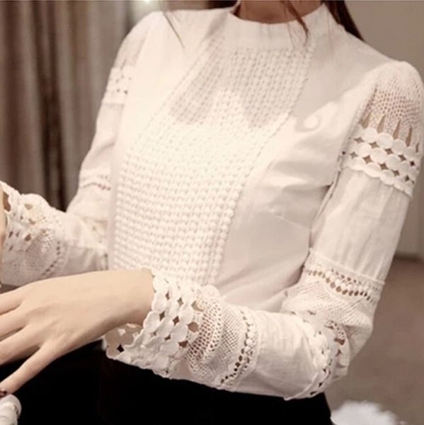 women's blouses shirts women blouses slim bottoming long-sleeved white shirt lace hook flower hollow plus size s-5xl blouse 230223
women's blouses shirts women blouses slim bottoming long-sleeved white shirt lace hook flower hollow plus size s-5xl blouse 230223