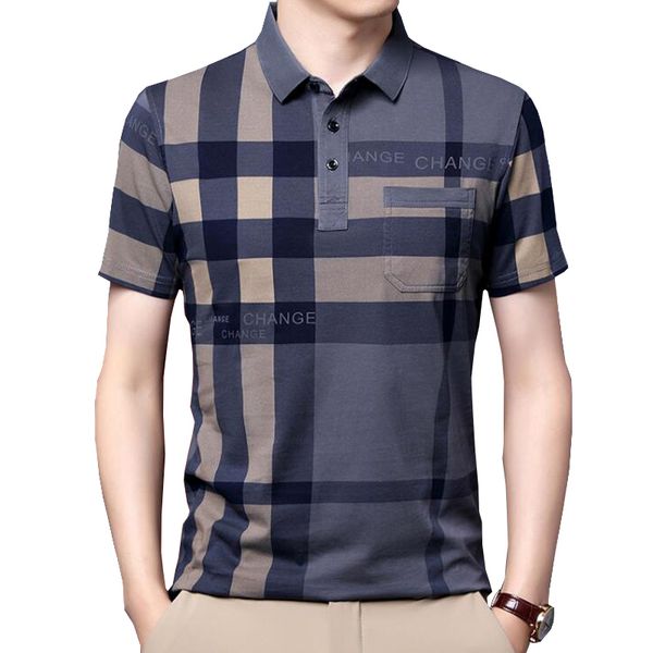men's polos summer polos homme men shirt brand s short sleeved pocket casual men clothing 230223, White;black
men's polos summer polos homme men shirt brand s short sleeved pocket casual men clothing 230223, White;black