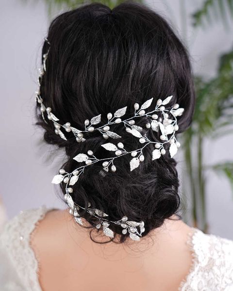 hair clips barrettes vintage bridal handmade leafs pearls vine headband bride headpiece silver rosegold woman hair accessories for wedding b, Golden;silver
hair clips barrettes vintage bridal handmade leafs pearls vine headband bride headpiece silver rosegold woman hair accessories for wedding b, Golden;silver