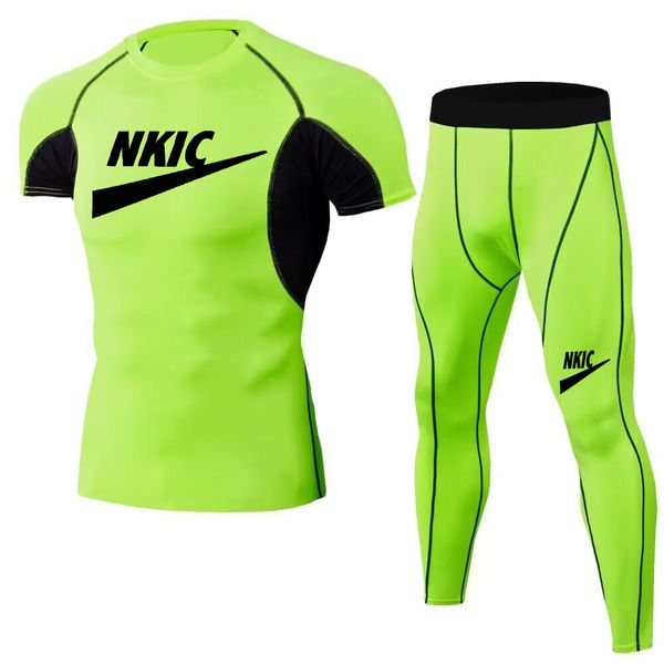 men's tracksuits running sportswear gym jogging thermo underwear skins compression fitness male quick-drying tights track suit, Gray
men's tracksuits running sportswear gym jogging thermo underwear skins compression fitness male quick-drying tights track suit, Gray