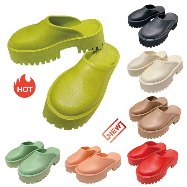 designer ladies slippers womens rubber thick sole perforated g sandals fashion platform beach woman shoes outdoor activities full of persona, Black
designer ladies slippers womens rubber thick sole perforated g sandals fashion platform beach woman shoes outdoor activities full of persona, Black