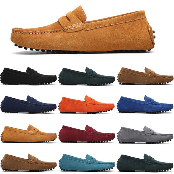 men casual shoes mens slip on lazy suede leather shoe big size 38-47 red green, Black
men casual shoes mens slip on lazy suede leather shoe big size 38-47 red green, Black