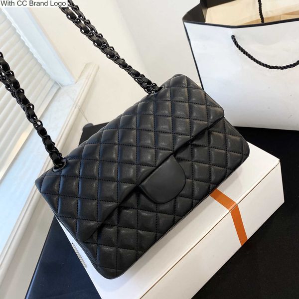 cc brand shoulder bags classic womens double flap designer bags quilted real leather gold/silver/black hardware multi-pockets clutch wallets
cc brand shoulder bags classic womens double flap designer bags quilted real leather gold/silver/black hardware multi-pockets clutch wallets