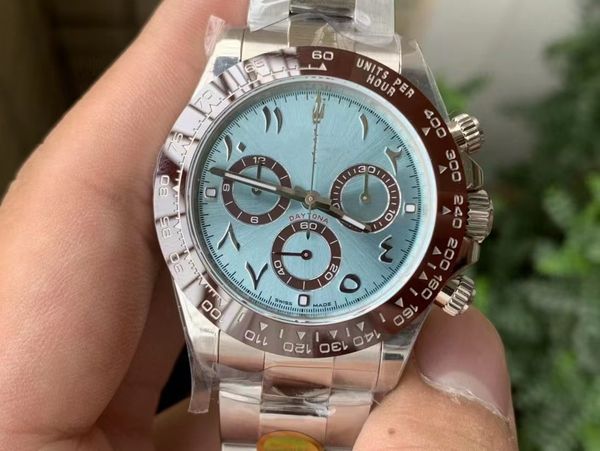 with original box luxury mens watches 116500ln watch number montre de luxe automatic wristwatches steel ring bezel 904l adustable folding bu, Slivery;brown
with original box luxury mens watches 116500ln watch number montre de luxe automatic wristwatches steel ring bezel 904l adustable folding bu, Slivery;brown
