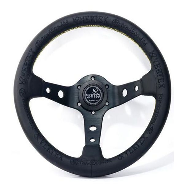 universal vertex king 330mm jdm racing black genuine leather drift sport steering wheel
universal vertex king 330mm jdm racing black genuine leather drift sport steering wheel