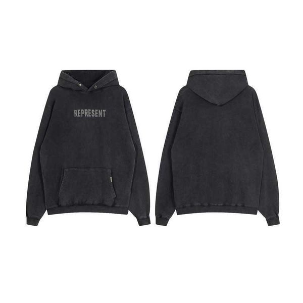 2023 men's and women's hoodies fashion western european brand designer represne correct version letter embroidery wash water worn, Black
2023 men's and women's hoodies fashion western european brand designer represne correct version letter embroidery wash water worn, Black