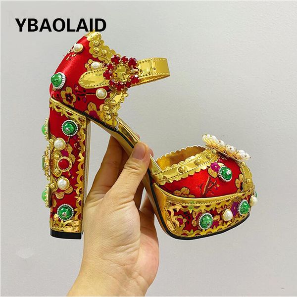 sandals retro color matching pearl flower super high heel open toe crystal embroidery luxury party platform 230223, Black
sandals retro color matching pearl flower super high heel open toe crystal embroidery luxury party platform 230223, Black
