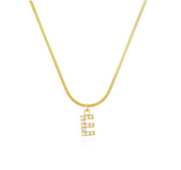 new inlaid zircon pendant necklaces letter initial pendant necklace for women gold chain cute charms collier alphabet necklaces jewelry frie, Silver
new inlaid zircon pendant necklaces letter initial pendant necklace for women gold chain cute charms collier alphabet necklaces jewelry frie, Silver