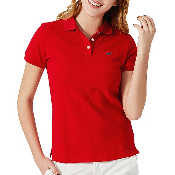 women's blouses shirts 100 cotton women slim golf polo lady casual lapel tshirt summer embroidery female short sleeve shirt office 230, White
women's blouses shirts 100 cotton women slim golf polo lady casual lapel tshirt summer embroidery female short sleeve shirt office 230, White