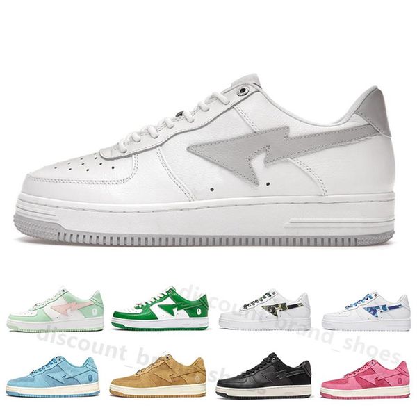 bapestas ape baped sta mens running shoes bapesta jjjjound pastel green camo blue beige black suede leather men women trainers spo246s
bapestas ape baped sta mens running shoes bapesta jjjjound pastel green camo blue beige black suede leather men women trainers spo246s
