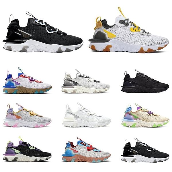 react element vision 55 87 running shoes men women chaussures triple black white iridescent honeycomb mens trainers sports sneaker290l
react element vision 55 87 running shoes men women chaussures triple black white iridescent honeycomb mens trainers sports sneaker290l