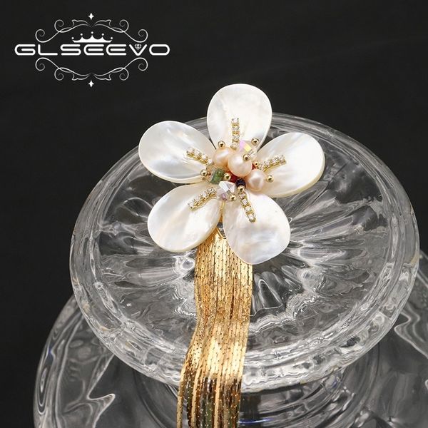 pins brooches glseevo natural shell flowers pink pearls tassel woman brooch fashion trendy jewelry anniversary gift wedding accessories 2302, Gray
pins brooches glseevo natural shell flowers pink pearls tassel woman brooch fashion trendy jewelry anniversary gift wedding accessories 2302, Gray