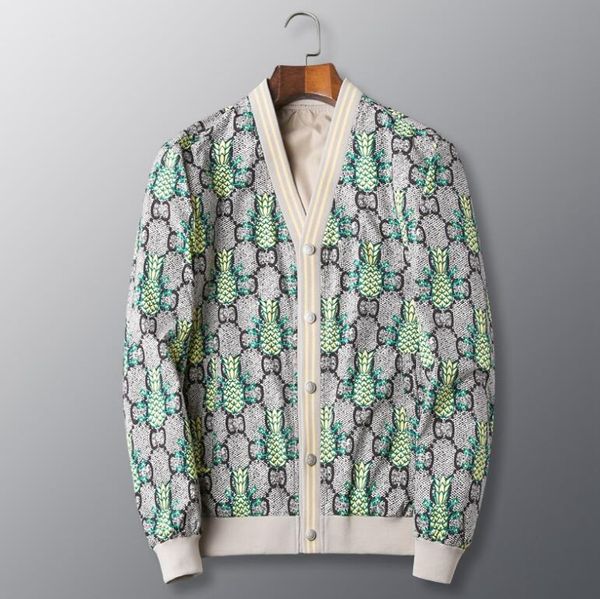 pineapple print baseball jacket zip up men designer jacket spring mens coats, Black;brown
pineapple print baseball jacket zip up men designer jacket spring mens coats, Black;brown