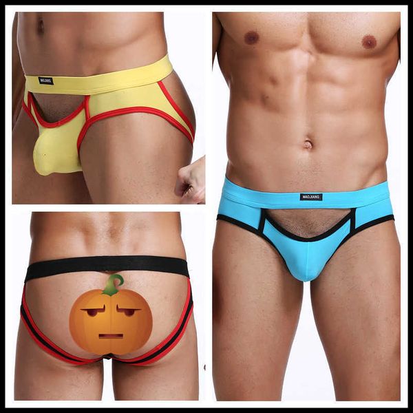 underwear thong new men's cotton comfortable double t-shaped breathable fun underwear, Black;brown
underwear thong new men's cotton comfortable double t-shaped breathable fun underwear, Black;brown