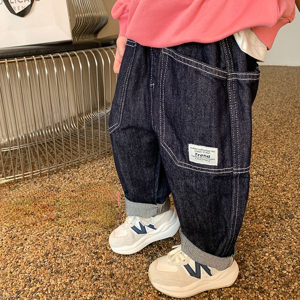 jeans autumn children retro style denim pants boys patchwork pockets loose jeans 230223, Blue
jeans autumn children retro style denim pants boys patchwork pockets loose jeans 230223, Blue