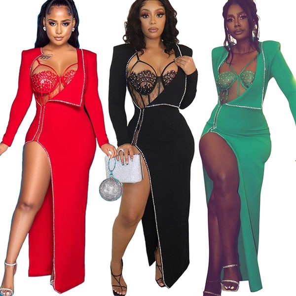 new womens designer dresses fashion nightclub celebrity irregular luxury party skims clothing women robes elegant summer dress with underwea, Black;gray
new womens designer dresses fashion nightclub celebrity irregular luxury party skims clothing women robes elegant summer dress with underwea, Black;gray