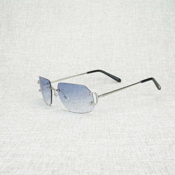 luxury c wire eyewear new lens shape sunglasses men rimless square women for outdoor club accessories shades new fashion factory sun glasses, White;black
luxury c wire eyewear new lens shape sunglasses men rimless square women for outdoor club accessories shades new fashion factory sun glasses, White;black