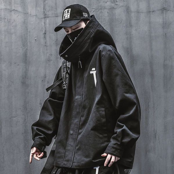 men's jackets fashion charge clothes and women br functional wizard hat japanese jacket overalls lovers coat 230222, Black;brown
men's jackets fashion charge clothes and women br functional wizard hat japanese jacket overalls lovers coat 230222, Black;brown