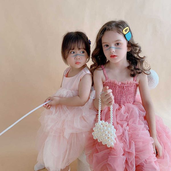 girl's dresses girls dress children's fashion princess dress summer tuttu layered dress mesh patchwork sling dress birthday party, Red;yellow
girl's dresses girls dress children's fashion princess dress summer tuttu layered dress mesh patchwork sling dress birthday party, Red;yellow