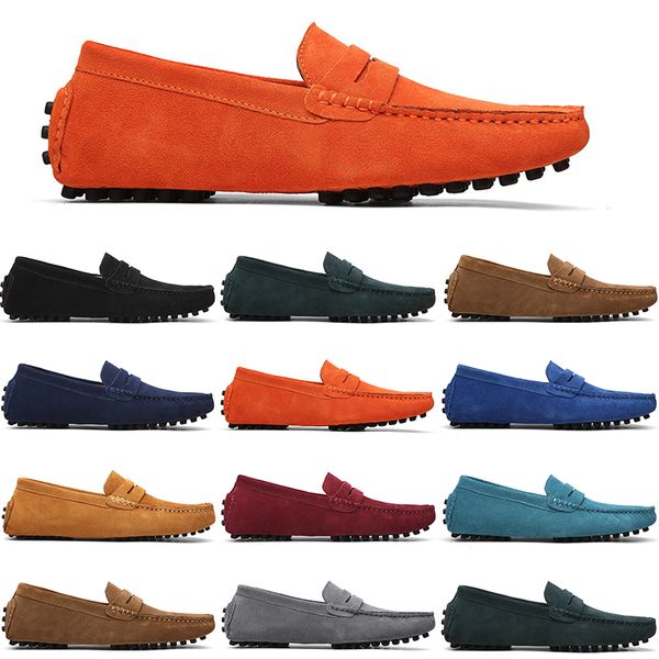men casual shoes mens slip on lazy suede leather shoe big size 38-47 split, Black
men casual shoes mens slip on lazy suede leather shoe big size 38-47 split, Black