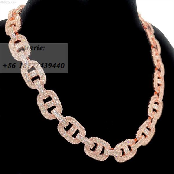 alebussdown moissanite hip hop jewelry 15mm iced out jewelry luxury cuban chain luxury necklace vvs moissanite cuban chain, Silver
alebussdown moissanite hip hop jewelry 15mm iced out jewelry luxury cuban chain luxury necklace vvs moissanite cuban chain, Silver