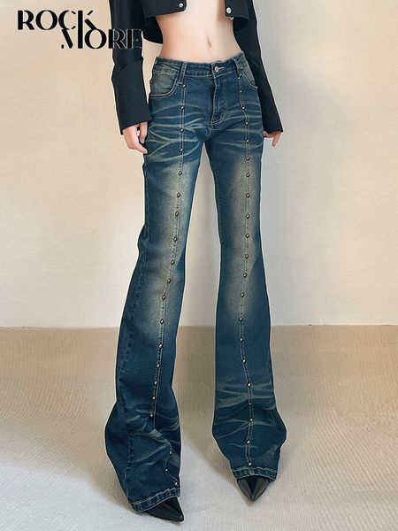 women's jeans rockmore vintage low waist flare women y2k chic rivet slim pencil jean pants streetwear fashion retro denim trouser korea, Blue
women's jeans rockmore vintage low waist flare women y2k chic rivet slim pencil jean pants streetwear fashion retro denim trouser korea, Blue