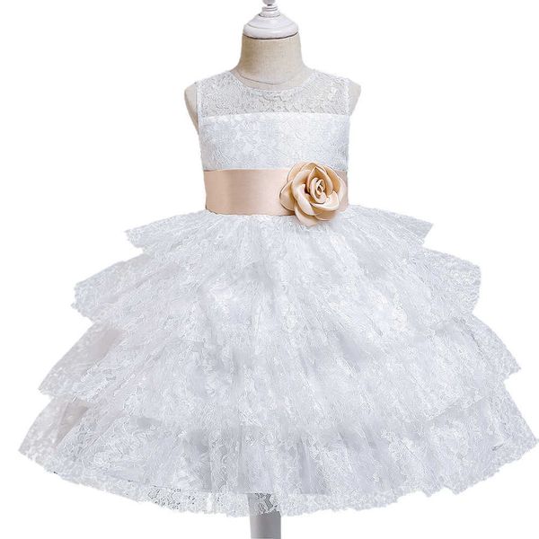 girl's dresses new baby girls lace flower party tutu princess party dresses children kids elegant wedding brithday vestidos clothing 4, Red;yellow
girl's dresses new baby girls lace flower party tutu princess party dresses children kids elegant wedding brithday vestidos clothing 4, Red;yellow